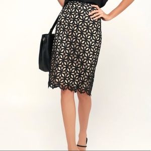 Lulus Harnett midi skirt (skirt)